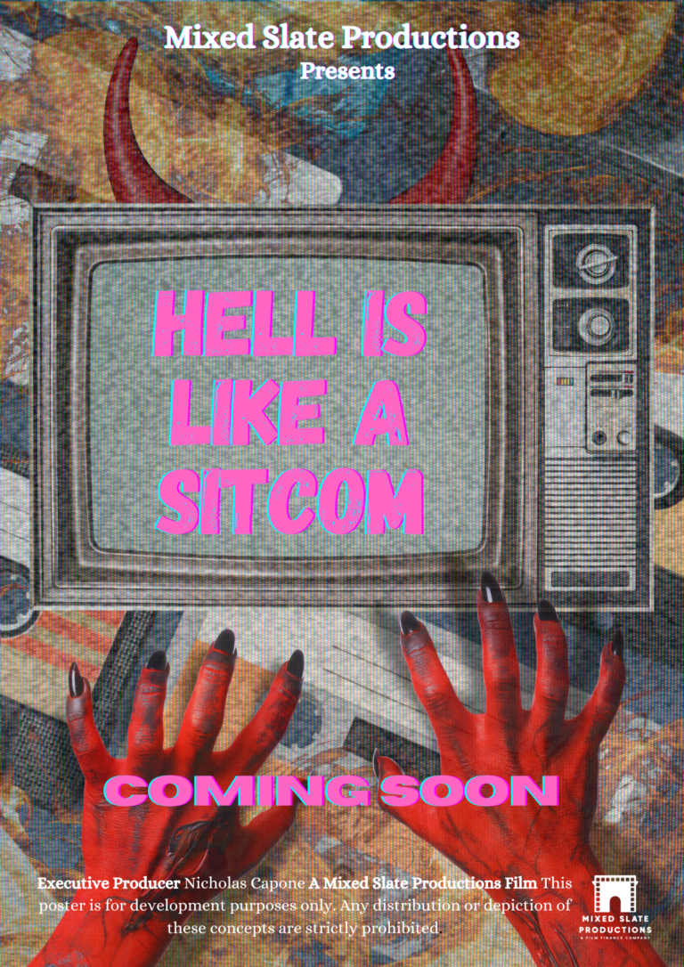 Hell is Like a Sitcom Poster